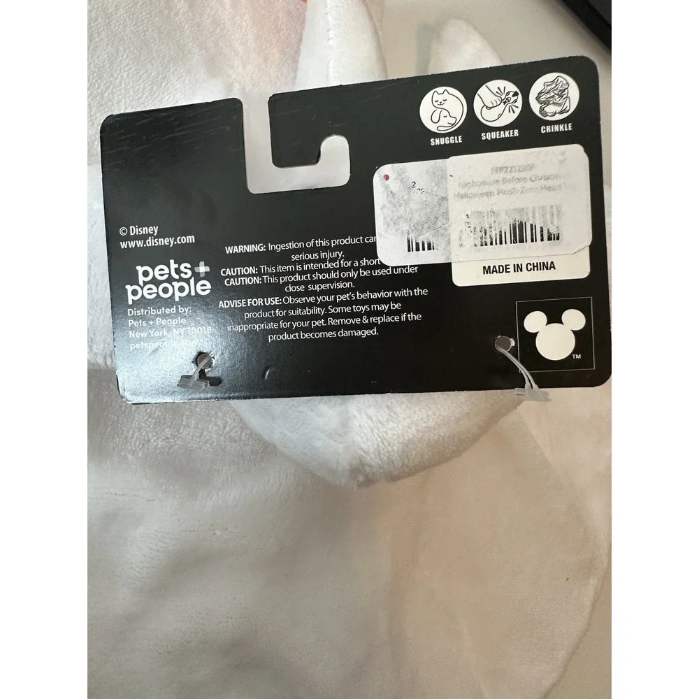 New‎ Disney The Nightmare Before Christmas ZERO DOG TOY Halloween Plush Ghost